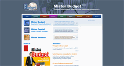 Desktop Screenshot of misterbudget.pl